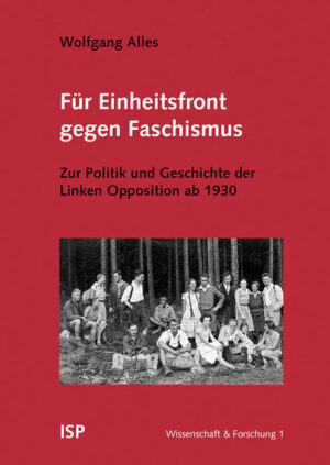 Für Einheitsfront gegen Faschismus | Wolfgang Alles