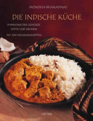 Die indische Küche präsentiert 200 Rezepte aus einer der aromatischsten Küchen der Welt, Rezepte für Curries und Chutneys, für köstliche Tees und Limonaden. Die Beschreibungen der exotischen Gewürzmischungen und der typischen Ingredienzen der indischen Küche machen zudem aus diesem Kochbuch eine außergewöhnliche Kochschule.