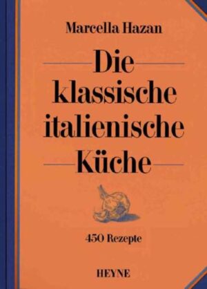 Marcella Hazan ist international Expertin und führende Autorität in Sachen italienische Küche. Mit diesem Kochbuch legt sie ein Kompendium ihres Wissens und ihrer mehr als zwanzigjährigen Erfahrung vor: umfassend, klar und anschaulich dargestellt.