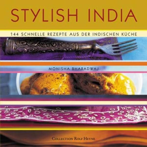 Die indische Küche gehört zu den beliebtesten der Welt, gilt aber als aufwendig und kompliziert unendliche Zutaten- und Utensilienlisten, epische Zubereitungszeiten. Stylish India zeigt, wie man die raffiniertesten Rezepte aus Indiens traditioneller sowie moderner Küche schnell und einfach zubereiten kann. Übersichtliche Aufstellungen nennen alle Zutaten, die man problemlos lagern oder zubereiten kann, sowie diejenigen, die unbedingt frisch eingekauft werden sollten. Die Rezepte, immer mit Angaben der Zubereitungszeiten, sind in zwölf praktische Kapitel gegliedert, die jeweils den wichtigsten Zutaten oder den Speisefolgen eines klassischen indischen Menüs gewidmet sind.