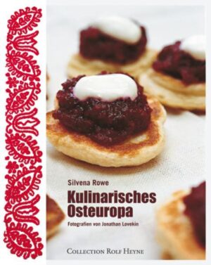 Wer kennt sie nicht, die klassischen osteuropäischen Rezepte wie Blini und Boeuf Stroganoff? Oder den etwas einfacheren, auch bei uns in Deutschland sehr beliebten Borschtsch? Doch unsere Nachbarländer im Osten haben kulinarisch noch Einiges mehr zu bieten. Die passionierte Köchin Silvena Rowe stellt in ihrem Kochbuch Rezepte aus ihrer Heimat Bulgarien und weitere Gerichte aus Russland, Polen, Tschechien, Ungarn, der Ukraine und Georgien vor. Die Länderküchen zeigen sich einerseits rustikal und bodenständig, sind andererseits aber durchzogen von mediterranen, französischen und asiatischen Einflüssen, was den Rezepten häufig eine unerwartet leichte und frische Note verleiht. Den Rezepten stellt Rowe ein paar kurze Zeilen zur Geschichte des jeweiligen Gerichts voran und würzt viele ihrer Beiträge mit unterhaltsamen Anekdoten. Das macht dieses Kochbuch nicht nur zu einer Sammlung von 160 abwechslungsreichen Rezepten, sondern auch zu einem Vermittler von osteuropäischer Esskultur und Kochmentalität.