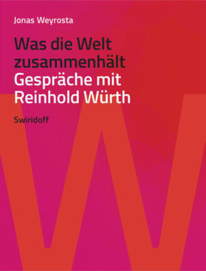 „Verglichen mit der Größe des Allumspannenden ist unser Sein auf der Erde verdammt kurz und irrelevant“, sagt Reinhold Würth. „Eigentlich bin ich nicht der Rede wert.“ Ungewöhnliche Sätze eines Mannes, der aus einem kleinen Familienunternehmen einen Weltkonzern mit mehr als 85.000 Mitarbeitenden gemacht hat. Dieser Gesprächsband tritt den Gegenbeweis an. Reinhold Würths Gedanken sind aller Rede wert. Begonnen hat alles mit einer Idee: Jenen Mann, der die ganze Welt mit Schrauben und Dübeln versorgt, danach zu befragen, was ihm persönlich Halt gibt. Was stützt und hält Prof. Reinhold Würth im Leben? Mit welchem Gefühl blickt er auf bald 70 Jahre Berufsleben und bald 90 Jahre Lebenszeit zurück? Was hat ihn getragen und was hat ihn herausgefordert? In langen Gesprächen befragte der Journalist und Autor Jonas Weyrosta Reinhold Würth im vergangenen Jahr in dessen Büro im Firmensitz in Gaisbach. Es waren Gespräche über Krieg und Frieden, Last und Liebe, über Glauben und Zweifel. Kurz: Über all das, was die Welt zusammenhält. Entstanden ist ein persönlicher, politischer und zuweilen poetischer Gesprächsband mit einem Mann, dessen Worte und Gedanken Gewicht haben. In der Welt, in Deutschland, in der Region Hohenlohe und ganz besonders in Reinhold Würths Familie.