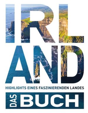 Grün und wildromantisch: Der Inselstaat Irland auf der gleichnamigen Insel ist im Osten von der Irischen See und im Westen und Süden vom Atlantik umgeben. Das kulturelle Leben spielt sich hauptsächlich in den wenigen großen Zentren wie Dublin, Cork, Galway und Limerick ab. Typisch für die Landschaften sind das fruchtbare, seenreiche Tiefland im Inneren und die felsigen Erhebungen an den Küsten. Weiden und Hügel, Felsküsten und schroffe Gebirge kennzeichnen das Land. Atemberaubende Nationalparks, verwunschene Seenlandschaften, Heide und Hochmoore, bizarr geformte Klippen, herrliche Ausblicke, schöne Strände, Burgruinen und Naturgewalten sind nur einige der Highlights, die sich dem Besucher anbieten. Natürlich nicht zu vergessen das kontaktfreudige irische Volk, das man am besten in den traditionsreichen Pubs kennenlernt! DAS IRLAND BUCH lädt zu einer faszinierenden Reise durch das Land ein und offenbart dessen ganze Vielschichtigkeit in brillanten Farbbildern und informativen Texten. Ausklappbare Panoramabilder bieten spektakuläre Ansichten ausgewählter Highlights.