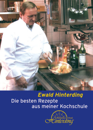 In mehr als 40 Jahren hat er die Rezepte, Tipps und Kniffe perfektioniert und gesammelt, die Ewald Hinterding jetzt in der Kochschule seines Restaurants "Hinterding" in Lengerich in Westfalen interessierten Hobbyköchen nahe bringt. Schritt für Schritt erläutert er ihnen zum Beispiel was ein edles Fünf-Gänge-Menü an Vor- und Zubereitung verlangt. Vom erstklassigen Grundprodukt bis zum fertigen Gericht - alle Zubereitungsschritte werden vorgeführt und erklärt und die Mitarbeit der Eleven gefordert. Fische filetieren, Fleisch bratfertig machen, Fonds und Saucen kochen, Eis und Crèmes herstellen - alles wird gezeigt, nichts bleibt geheim.