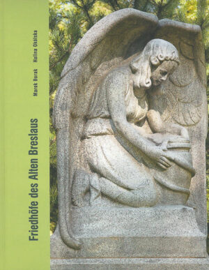 Die über 1000-jährige Geschichte Breslaus zeichnet sich in der städtischen Landschaft sowohl durch ihre urbane Struktur aus, als auch durch den in diversen Zeitaltern empor gehobenen Baustil. Sie wurde geschaffen von nachfolgenden Generationen von Breslauer Bürgern, welche die Identität der Stadt gestalteten. Die lokale Gesellschaft – so vielfältig in politischer, ökonomischer und konfessioneller Hinsicht, hinterließ Spuren eigener Existenz. Mit der Herausgabe dieses in 20-jähriger Arbeit entstandenen Buches wird versucht den Spuren aller Kirchen und Grabstätten nachzugehen und diese zu entziffern. Alte Friedhöfe spiegeln die Geschichte wieder, die man heute neu entdecken und der man heute nahe kommen kann. Langwierige Archivfahndungen ermöglichten Schicksale der Breslauer Friedhöfe zu rekonstruieren und somit eine Lücke in der Geschichtsforschung der Stadt zu schließen. Inhaltsverzeichnis: Einführung KATHOLISCHE FRIEDHÖFE Kirchengemeinde St. Andreas in Stabelwitz Katholischer Friedhof in Stabelwitz Kirchengemeinde St. Corpus Christi St. Corpus Christi Kirchhof Friedhof St. Corpus Christi Kirchengemeinde St. Dorothea St. Dorothea Kirchhof St. Dorotheenfriedhof Friedhof St. Dorothea Kirchengemeinde St. Heinrich Friedhof St. Heinrich Kirchengemeinde St. Hedwig in Lissa Kirchhof zu St. Hedwig Kirchengemeinde St. Jakob und St. Christophorus in Hundsfeld Kirchhof St. Jakob und St. Christophorus Friedhof St. Jakob und St. Christophorus Domkirchengemeinde St. Johannes des Täufers Friedhof am Hinterdom, Friedhof St. Bartholomäus [?] Kirchhof zu St. Laurentius [I] Friedhof zu St. Laurentius [11] Kirchengemeinde St. Matthias St. Agnes Kirchhof Friedhof zu St. Matthias Kirchengemeinde Gottes Mutter - Hilfe der Gläubigen (Maria Hilf) Friedhof der Gemeinde Klein Tschansch Kirchengemeinde St. Mauritius St. Mauritius Kirchhof Alter Friedhof St. Mauritius Neuer Friedhof St. Mauritius Gemeindefriedhöfe der Pfarre St. Mauritius Kirchengemeinde St. Michaelis Alter St. Michaelis Kirchhof Kirchengemeinde St. Nikolai St. Nikolai Kirchhof Kirchhof zu St. Nikolai, Belvedere Kirchhof Friedhof St. Nikolai und St. Corpus Christi Friedhof St. Nikolai Kirchhof St. Michaelis in Gross Mochbern Kirchengemeinde Heilige Maria, Mutter Gottes St. Anna Kirchhof Friedhof St. Maria auf dem Sande Kirchengemeinde St. Laurentius in Neukirch St. Laurentius Kirchhof in Neukirch Kirchengemeinde St. Vinzenz St. Vinzenz Kirchhof St. Vinzenz Friedhof Kirchengemeinde St. Adalbert St. Adalbert Kirchhof St. Adalbertfriedhof Konventfriedhöfe Friedhof der Barmherzigen Brüder [I] Friedhof der Barmherzigen Brüder [II] Klosterfriedhof des Franziskanerkonvents Friedhof der Elisabethinerinnen Klosterfriedhof der Ursulinerinnen PROTESTANTISCHE FRIEDHöFE Kirchengemeinde St. Barbara St. Barbara Kirchhof St. Barbara Friedhof Friedhof zu St. Barbara Kirchengemeinde St. Bernhardin Kirchhof St. Bernhardin Friedhof St. Bernhardin [I], Neuscheitniger Friedhof Friedhof St. Bernhardin [II] Alter Friedhof St. Bernhardin Neuer Friedhof St. Bernhardin Kirchengemeinde St. Elisabeth St. Elisabethkirchhof Kirchengemeinde der Elftausend Jungfrauen Kirchhof Elftausend Jungfrauen Friedhof Elftausend Jungfrauen [I] Friedhof Elftausend Jungfrauen [II] Kirchengemeinde St. Christophori Kirchhof zu St. Christophorus Friedhof zu St. Christophorus Luther Kirchengemeinde Grüneicher Friedhof Lutherfriedhof Kirchengemeinde St. Maria Magdalena St. Maria Magdalena Kirchhof Alter Friedhof St. Maria Magdalena Neuer Friedhof St. Maria Magdalena St. Salvator Kirchengemeinde Kirchhof St. Salvator St. Salvatorfriedhof Friedhof St. Salvator und St. Christophori Alter Friedhof St. Salvator und St. Johannes Neuer Friedhof St. Salvator und St. Johannes Friedhof St. Salvator, Friedhof St. Johannes Gemeindefriedhöfe der Kirchengemeinde St. Salvator Evangelische Kirchengemeinde in Lissa Evangelischer Friedhof in Lissa Evangelische Kirchengemeinde in Herrnprotsch Friedhof der evangelischen Kirchengemeinde Herrnprotsch Filialfriedhof der evangelischen Kirchengemeinde Herrnprotsch in Stabelwitz Evangelische Kirchengemeinde in Hundsfeld Alter Friedhof der evangelischen Gemeinde Hundsfeld Neuer evangelischer Friedhof der Gemeinde Hundsfeld Evangelische Kirchengemeinde in Schwoitsch St. Hiazyntus Kirchhof Friedhof der evangelischen Kirchengemeinde Schwoitsch Evangelisch-Reformierte Kirchengemeinde (Kalvinische) Alter Friedhof der Reformierten Gemeinde Neuer Friedhof der Reformierten Gemeinde Altluterische Kirchengemeinde Altlutherischer Friedhof Freie Religionsgemeinschaften Freidenkerfriedhof, ehemaligen Cholerafriedhof KOMMUNALFRIEDHöFE Kirchhof zu St. Gertrudis Grosser Friedhof Gabitzer Friedhof Herdainerfriedhof [I] Friedhof der ehemaligen Gemeinde Lehmgruben, Lehmgrubenerfriedhof Friedhof der Gemeinde Gross Mochbern Gemeindefriedhof in Oswitz Friedhof der ehemaligen Gemeinde Pöpelwitz Allerheiligenfriedhof, ehemaligen Cholerafriedhof Dürrgoyer Gemeindefriedhof Friedhof der ehemaligen Gemeinde Neudorf Gräbschener Gemeindefriedhof Dorffriedhof Cosel Kleinburger Gemeindefriedhof Hubener Friedhof, Georgener Friedhof Herdainerfriedhof [II] Kommunal Friedhof in Gräbschen Kommunal Friedhof in Oswitz Alter Gemeindefriedhof Schmiedefeld Friedhof in Carlowitz Friedhof des Tuberkulosen Pflegehauses in Herrnprotsch, Tuberkulosenfriedhof Kommunal Friedhof in Cosel, Coseler Friedhof Neuer Friedhof der Gemeinde Klein Gandau Neuer Brockauer Friedhof Neuer Friedhof der Gemeinde Schmiedefeld Gemeindefriedhof in Masselwitz Gemeindefriedhof in Pilsnitz Gemeindefriedhof in Neukirch Friedhof in Gandau Friedhof in Cawallen Friedhof in Mariahöfchen, ehemaligen Cholerafriedhof Friedhof in Klein Mochbern Friedhof in Lilienthal an der Trachenberger Str. Friedhof in Rosenthal an der Obernigker Str. MILITÄRFRIEDHÖFE Alter Militärfriedhof Franzosenfriedhof Garnisonfriedhof Militärfriedhof Friedhof der italienischen Soldaten in Gräbschen FRIEDHÖFE DER JÜDISCHEN GEMEINDE Judenkirchhof an der Ohlauer Vorstadt Jüdischer Friedhof an der Claassenstr. Jüdischer Friedhof in Hundsfeld Jüdischer Friedhof an der Lohestr. Jüdischer Friedhof an der Flughafenstr. Beilagen I. Erlass des preussischen Königs Friedrich II. vom 13. Dezember 1775 aus der Dokumentensammlung vom Jahr 1785. II. Situationsplan der konfessionellen Friedhöfe an der Bohrauer Straße, Stein-, Lohe- und Menzelstraße III. Lage der konfessionellen Friedhöfe am Coseler Wald Zusammenfassung Summary (in englisch) Bibliographie Personenregister Verzeichnis von Straßen, Stadtteilen und Friedhöfen über 300 ein- und mehrfarbigen Abbildungen (Kirchen- und Grabstätten) aus der Zeit der Gründung des Bistums Breslau im Jahre 1000 bis heute