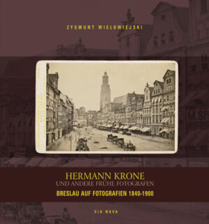 Von Carl Ferdinand Langhans’ Daguerreotypien, entstanden im Morgengrauen der Breslauer Fotografiegeschichte, wissen wir nur, weil sie in Ausstellungskatalogen erwähnt wurden. Auch unsere Kenntnisse über andere frühe Fotografen und ihre Biografien sind äußerst bruchstückhaft – viele Daten sind unsicher, oft heißt es 'vielleicht' oder 'vermutlich', als ginge es ums Frühmittelalter und nicht um das 19. Jahrhundert. Galt die Fotografie zunächst nur als Jahrmarktsattraktion, so wurde sie bald darauf für einige Jahrzehnte zur rein pragmatischen Informationsquelle, zum Dokumentationsmedium und zur Reiseerinnerung. Damals entstanden erste private und öffentliche Sammlungen fotografierter Stadtansichten. Entdeckungen sind möglich und zu erwarten – sei es, dass bisher anonyme Fotografen indentifiziert oder Fotografien von Ateliers aufgefunden werden, die nur dem Namen nach bekannt sind. Das Breslauer Panorama von Wolgemut und Pleydenwurff aus dem späten 15. Jahrhundert findet sich in vielen Antiquariaten, eine frühe Fotografie von Breslau ist dagegen eine absolute Rarität.