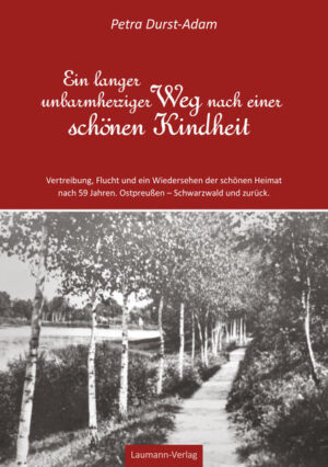 Geliebtes Ostpreußen! Aus dem Nachlass Ihrer Mutter hat die Autorin die wohl eindrucksvollsten Momente deren Lebens sortiert und festgehalten. Nicht nur Vertreibung, Flucht und Grauen hat die Menschen damals geprägt sondern auch eine wunderbare und freie Kindheit mit einer unaufhörlichen Liebe zur Heimat und letztendlich ein freudvolles Wiedersehen. So vieles wäre noch zu erzählen gewesen!