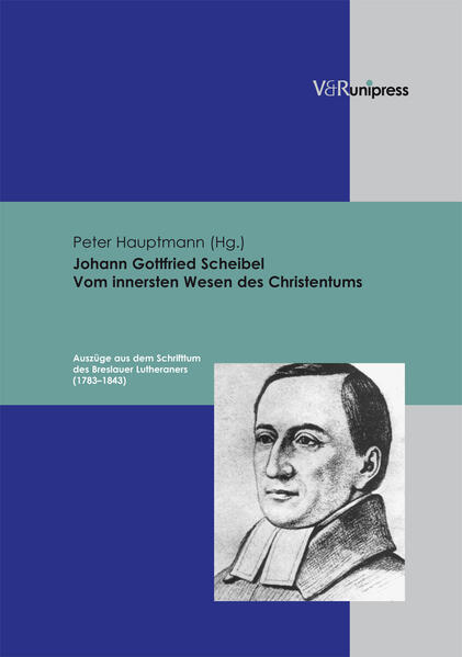 Im Doppelamt als Geistlicher und Theologieprofessor war Johann Gottfried Scheibel bis 1830 zum Erweckungsprediger Breslaus geworden. Lutherisches Lehrerbe und pietistische Lebensführung bedeuteten ihm eine unauflösbare Einheit. Sein tatkräftiger Widerspruch gegen die Einführung der Union zwischen Lutheranern und Reformierten in Preußen führte zur selbstständigen Kirchenbildung der sogenannten Altlutheraner. Das brachte eine erhebliche Eingrenzung der Nachwirkung des von ihm hinterlassenen Schrifttums mit sich. Es sollte jedoch nicht übersehen werden, dass sein Kampf gegen die Union lediglich ein Teil der von ihm in strengster Bindung an die Autorität der Heiligen Schrift geführten Auseinandersetzung mit dem Rationalismus in Theologie und Kirche überhaupt war. Insofern besitzen viele seiner inzwischen oft schwer zugänglich gewordenen Ausführungen bleibende Gültigkeit. Die wichtigsten von ihnen finden sich in dieser Auswahlausgabe vereinigt.