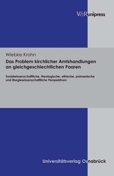 The author structures the discussion concerning church and homosexuality within the protestant church, which has been going on for the last 20 years without having been brought to a solution. The different arguments were differentiated, analyzed and explained. Through this pre-work, open questions and divergences became obvious and theological perspectives for further processing of the discussion were developed. This happened with regard to the evangelical and gender theological viewpoints, which mark the outer poles of the church-internal discussion field. By finding coherences and similarities in viewpoints, this thesis aims at linking those two diametric positions. To step out of the theoretical circle in order to get an input from the persons concerned, the perspective of gay people is obtained by interviews. The experiences of gay couples who asked for a blessing in the context of a casual mass is written down and analyzed by reductive means. The thesis is framed by the reference to the official position of the German protestant church. It is the focus to help promoting the discussion within the EKD and enable a consence within the controversial standpoints.