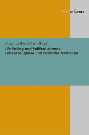 Life Writing and Political Memoir  Lebenszeugnisse und Politische Memoiren | Bundesamt für magische Wesen
