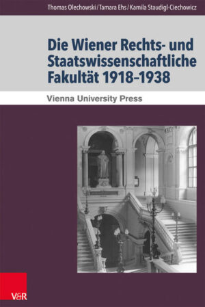 Die Wiener Rechts- und Staatswissenschaftliche Fakultät 19181938 | Bundesamt für magische Wesen