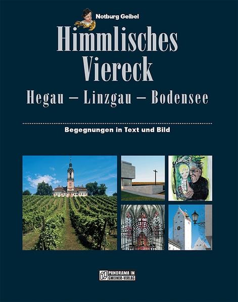 Entdecken Sie das „Himmlische Viereck“. Hegau und Linzgau sind eine homogene Landschaft, die sich terrassenförmig hinuntersenkt von der Schwäbischen Alb bis zu den westlichen Bodenseeufern. Sie sind auch ein uralter Kulturraum. Ein Paradies aus einer Summe himmlischer Ziele. Deren Reiz liegt im harmonischen Miteinander von Landschaft und Wirtschaft, Natur und Kultur. Notburg Geibel nimmt den Leser mit auf eine literarisch-poetische Entdeckungsreise. Aus ihrem Blickwinkel wird Vertrautes zu Neuem. Zu einem Abenteuer voll spannender Begegnungen mit Heiligen und Heimatkundlichem.