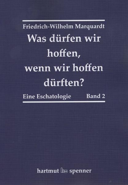 In diesem zweiten Band seiner dreibändig angelegten Eschatologie wird über den Tod, den Feind jeden Zukunftlebens, als Tor zur Zukunft nachgedacht. Unter der Fragestellung „Was kommt auf uns zu?“ geht es Marquardt um die Sphäre, die den Übergang von der alten Zeit zur neuen darstellt. Gegen die Geringschätzung der Apokalyptik wird in diesem Buch versucht, ihr Sinn und Aktualität zuzusprechen und sie nicht Sektierern zu überlassen. Israels Verhältnis zu seinem Land rückt dabei ebenso in den Mittelpunkt des Interesses wie eine von jüdischer Tradition abgeleitete Sicht der lukanischen Apostel- und Missionsgeschichte. So werden Konturen der alten Erwartung eines Tausendjährigen Friedensreiches auf Erden vor dem Kommen des Reiches Gottes neu skizziert. Zuvor jedoch sehen wir alle unserem Sterben und dem Tod entgegen. Beide scheinen uns die Zukunft Gottes zu verbauen. Entgegen einer immer noch nur auf der Zukunft der Seelen bedachten protestantischen Hoffnungstradition wird in diesem Buch vom „Volk Gottes im Weltgeschehen“ gesprochen, wie wir es heute erfahren und theologisch verantworten sollen.