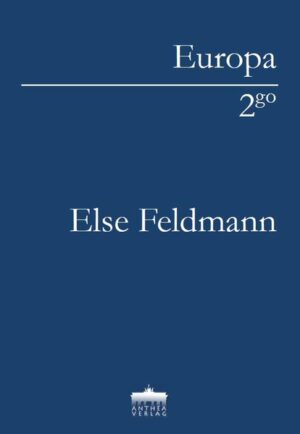 Zur Edition Der Anthea Verlag nimmt das von der Europäischen Kommission ausgerufene Europäische Kulturerbejahr 2018 zum Anlass, eine neue Reihe zu beginnen: In der Reihe Europa 2go [sprich: Europa-to-go] werden kürzere Texte zu Ländern und einzelnen Städten Europas sowie schriftstellerische Extrakte zu europäischen Werten und zum geistigen Kulturerbe veröffentlicht. Die Reihe gewährt Einblicke in das europäische Denken, Dichten und Reisen.Eine Vielzahl von Autoren wurden nach vielen Jahrzehnten wiederntdeckt, die ohne Zweifel zur zur literarischen Schatzkammer Europas gehören.