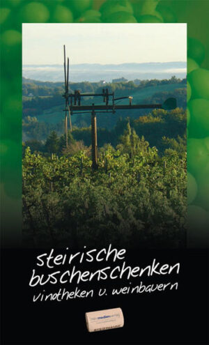 Winzer, Wein & Lebensart – Der Genuss-Führer durch die Welt der steirischen Lebensart. Die neue, um viele Themen und Betriebe - rund 120 Buschenschenken und Weinbauern stellen sich vor - erweiterte Ausgabe des beliebten Führers durch die steirische Buschenschank-Landschaft bietet Ihnen nunmehr auf 208 Seiten viel Wissenwertes, Interessantes, Unterhaltsames und Humorvolles zum Thema Wein und steirische Lebensart.