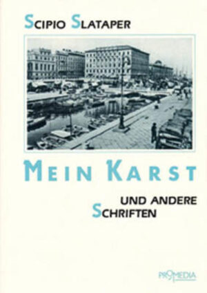 "Mein Karst", 1912 erschienen, wird von Slataper selbst als autobiographische Lyrik in Prosa bezeichnet und gilt für Triestiner heute als ein "Manifest nationaler Identität", als Vorläufer eines interkulturellen Dialogs zwischen der italienisch-, slowenisch- und deutschsprachigen Bevölkerung. Fragmentartig verbindet der Autor Elemente autobiographischer Erfahrungen mit Zeit- und Stimmungsbildern eines Triests der Vorkriegsjahre und widersetzt sich deutlich dichterischen Normen seiner Zeit: ". die Kunst ist die Überwindung des Literarischen, die Rückkehr zum vertraulichen Brief, zum Tagebuch."