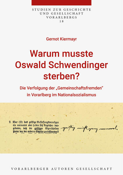 Warum musste Oswald Schwendinger sterben? | Gernot Kiermayr