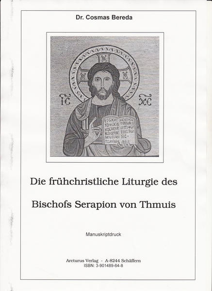 Vorwort Die Spurensuche auf dem Felde der frühchristlichen Liturgie ist nicht gerade einfach. Das liegt einerseits am Mangel an Originalquellen und anderseits daran, dass die seit 313 staatlich geduldete Kirche der Christen seit ihrem ersten Konzil in Nicäa (325) intensiv bestrebt war, alle organisatorischen Angelegenheiten (im Interesse das Staates) zu vereinheitlichen und zentral zu lenken. Dabei ist manches nicht in dieses Konzept passende Dokument "verloren" gegangen oder wurde einfach als nicht "rechtgläubig" diffamiert. Dabei sollte der Eindruck erweckt werden, dass es von vorneherein eine einheitliche Liturgie gegeben hätte, etwa wie sie von Apostel Paulus (in seinem ersten Brief an die Korinther 11, 17-34) oder wie es in der Apostelgeschichte (21, 7-12) überliefert wird Die emsige und unbefangene Forschungsarbeit der Orientalisten und Religionswissenschafter brachte aber ganz andere Sachverhalte zu Tage. So entnehmen wir der Arbeit des Universitäts-professors Dr. Anton Baumstark 1872-1948 ("Vom geschichtlichen Werden der Liturgie"-Freiburg /Br. 1923), dass die christliche Liturgie am Anfang mehr oder minder aus der Nach-bildung des jüdischen Synagogengottesdienstes bestand. Schließlich war ein erheblicher Teil der frühen Christen wohl sogenannte "Judenchristen", nämlich solche, die zum jüdischen Volkstum gehörten oder sich diesem angeschlossen hatten. Kurze Bruchstücke aus einer solchen frühen judenchristlichen Liturgie sind in der "Didache" (entstanden 100 -180) enthalten und wiesen noch starke Bezüge zum jüdischen Volkstum auf. Doch damals gab es keine einheitlichen Regelungen. Schließlich erwarteten alle das nahe bevorstehende Weltende und da lohnte es sich nicht, über solche Fragen kleinliche Regelungen zu treffen. Was war die Folge? In den sogenannten "heidenchristlichen" Gemeinden wurden mehr oder minder starke Anleihen bei den jeweils gängigen (meist hellenistischen) Mysterien gemacht, so wie es deren ehemaligen Mitglieder gewohnt waren. Da es sehr verschiedene Mysterien gab, so waren auch die dement-sprechenden "heidenchristlichen" Liturgien sehr verschieden. Je nach Stärke der Provinzhaupt-stadt und deren Gemeinde setzte sich deren Liturgietypus mehr oder minder stark durch. In Alexandria, der kulturellen Hauptstadt des damaligen Römischen Reiches gab es offenbar 3 verschieden orientierte christliche Gemeinschaften: a.) die Hellenistische (zu der u.a. Clemens von A. sowie Origenes zugehörig waren.)-b.) die judenchristliche, deren Mitglieder möglicherweise aus der essenischen Gemeinschaft der "Therapeuten" stammten, sowie-c.) die aus der ägyptischen Bevölkerung stammenden altägyptischen Christengemeinden, vermutlich die zahlenmässig stärksten, denen zu der fraglichen Zeit der Bischof Athanasios vorstand. Eine gewisse Sonderstellung scheint hier die Liturgie und die Gebetstexte des Bischofs Serapion von Tmuis einzunehmen, die noch nicht an die Liturgie von Alexandria angeglichen war, obwohl sie zum Kreis der ägyptischen Heidenchristen gehörte, aus denen sich später die Kopten entwickeln sollten.