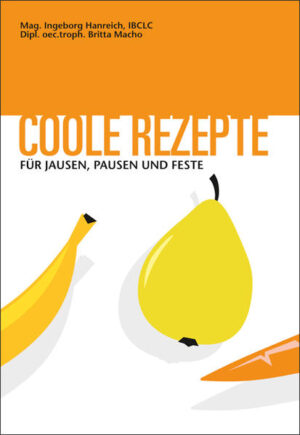 Unter dem Zeitdruck vor Beginn der Schule, des Kindergartens oder des Büros kommt die Zwischenmahlzeit vielfach zu kurz. In unserem neuen Buch der Ernährungswissenschafterinnen Mag. Ingeborg Hanreich, IBCLC und Dipl. oec. troph. Britta Macho finden sie daher Ideen, die selbst für Morgenmuffel geeignet sind. Im Ernährungsteil unseres Buches finden Sie übersichtlich was, wie viel, wovon Ihr Kind in den verschiedenen Altersstufen von 7 bis 18 Jahren braucht. Außerdem enthält es ein 1x1 der wichtigsten Hinweise zur Schuljause und viele Ideen für Ernährungsprojekte in Schulen, die eine gesunde Jause betreffen. Alle Gericht eignen sich für die Vormittags- oder Nachmittagsjause in der Schule oder im Büro, lassen sich aber genauso gut für ein Picknick bzw. für eine kleine Mittags- oder Abendmahlzeit verwenden. Vieles passt für Kinder- und Familienfeiern, für Überraschungsgäste oder einen Grillabend am Lagerfeuer.