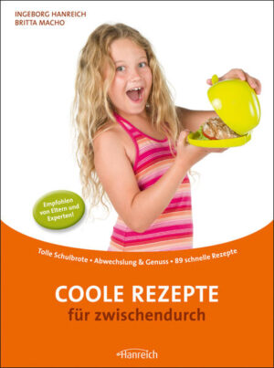 Unser Rezeptbuch für die leckere und ausgewogene Zwischenmahlzeit eignet sich nicht nur für die Pause in der Schule, sondern auch für Kindergarten und Arbeitsplatz. So wird essentielles „Brain Food“ zum wahren Genuss! Wie setze ich das 1 x 1 der gesunden Zwischenmahlzeit um? Welches „Brain Food“ braucht mein Kind im Schulkindalter? Welche Aufstriche, Salate und Desserts eignen sich für unterwegs? Hier finden Sie abwechslungsreiche Vorschläge für 21 Pausenbrote! Beliebtes wie „Brot am Spieß“, „Schulburger“ und „Pizzatoast“ Suchen Sie Rezepte für die Alltagsküche und das Wochenende mit der ganzen Familie, dann empfehlen wir Ihnen unser Praxisbuch „Pfiffige Rezepte für kleine und große Leute“.