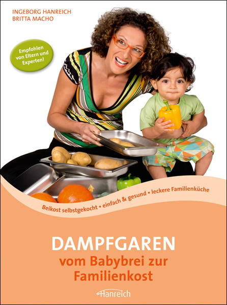 Unser Praxisbuch für Familien, die ein Dampfgargerät besitzen oder einen Dampfeinsatz verwenden, bietet Ihnen einfache, rasch zubereitbare Rezepte. Allen Familienmitgliedern vom Baby ab dem 10. Monat bis zu Oma und Opa schmecken die köstlichen, vitaminreichen Speisen. · Welche Vorteile bringt mir die dampfgegarte Familienkost? · Wie variiere ich Babybreie & Kinderkost für Erwachsene? · Familienrezepte für Fleischtiger, Seemänner und Süßspechte · Vegetarisches von "Emmerrisotto" bis "Wantans" (Teigtaschen) Ausführlicheres zum Selberkochen für Babys finden Sie in unserem Buch "Rezepte und Tipps für Babys Beikost". Ab dem 1. Lebensjahr helfen Ihnen unsere Bücher "Essen und Trinken im Kleinkindalter" und "Pfiffige Rezepte für kleine und große Leute" weiter.