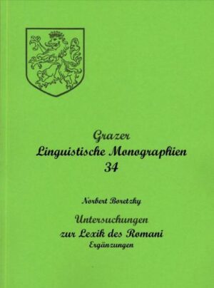Grazer Linguistische Monographien 34 | Bundesamt für magische Wesen