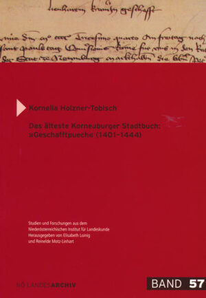 Das älteste Korneuburger Stadtbuch: "Geschafftpuech" (1401-1444) | Bundesamt für magische Wesen