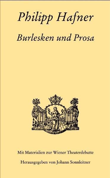 Hafner trug entscheidend zur Literarisierung des von der Haupt- und Staatsaktion und der Commedia dell'Arte geprägten Wiener Stegreiftheaters bei. Dieser Band vervollständigt nach den 1999 erschienen "Komödien" die Neuedition der dramatischen Werke Hafners und enthält darüber hinaus alle seine Prosawerke. Im Anhang findet sich eine umfangreiche Dokumentation zum Wiener Volkstheater in der Zeit Hafners, u.a. mit Texten von Ernst Gottlieb von Petrasch, Joseph Heinrich Engelschall, Christian Gottlob Klemm, Joseph von Sonnenfels und Johann Friedrich Schink.