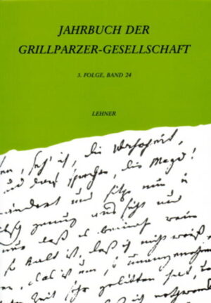 Jahrbuch der Grillparzer-Gesellschaft: Jahrbuch der Grillparzer-Gesellschaft | Bundesamt für magische Wesen