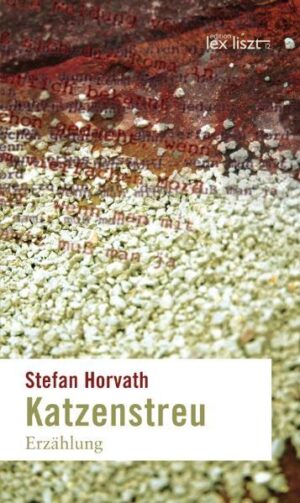 Stefan Horvath begegnet in „Katzenstreu“ dem Terror des 4. Februar 1995, einem Attentat, bei dem vier Roma aus Oberwart ihr Leben verloren, darunter einer seiner Söhne. In der bildreichen Erzähltradition der Roma findet er einen Weg, die Sprachlosigkeit des Grauens zu überwinden. Er nähert sich dem Trauma in szenischen, mitunter poetischen Sequenzen und schlüpft in mehrere Rollen - die des Täters, des Beobachters, des Opfers. „… Ich war sehr schweigsam, bis mich das junge Romamädchen fragte, warum ich nicht reden wolle. Ich erzählte ihr vom Titel des neuen Buches, erzählte ihr von ‚Katzenstreu' und dass ich nicht wüsste, warum mir gerade dieser Titel eingefallen sei. Das Romamädchen antwortete, dass der Sockel der Bombe von 1995 aus einem Katzenklo gefertigt worden war. Das Mädchen war damals dreizehn Jahre alt gewesen. Dieses Drama hatte mich also acht Jahre später eingeholt, und jetzt wusste ich auch, dass ich meinem Schicksal nicht davon laufen konnte. Und mir war auch klar, dass ich dieses Drama nur in einer für mich außergewöhnlichen Form aufarbeiten konnte, und dass dieses Buch mit dem Titel ‚Katzenstreu' kein normales Buch sein konnte. Daher war meine Überlegung, in verschiedene Rollen zu schlüpfen, um den damaligen Ereignissen möglichst nahe zu kommen …“