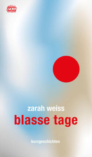 zarah weiss lässt in ihrem debüt "blasse tage" aufhorchen. erzählt wird vom leben der kinder auf bauernhöfen, von verlorenen schwestern, von tabus, von menschen in rasenden zügen, vom spalt, vom großen damm, von nasenkorrekturen und ahornsirupkuchen, vom balkon als beobachtungsposten, vom vergessen, vom spurensuchen und von gewalt an frauen erzählt dieses buch. in klarer, fein geführter, poetischer sprache deckt zarah weiss auf, was unter der oberfläche liegt.