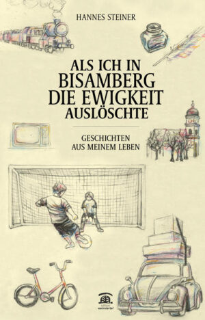 Hannes Steiner erinnert sich an seine Kindheit in Bisamberg. Es geht unter anderem um das erhebende Gefühl, zum ersten Mal die Kirchenglocken läuten zu dürfen und um den tragischen Augenblick, als er "in Bisamberg die Ewigkeit auslöschte". Die vielen Bombentrichter in Korneuburg, die Angst vor den Russen und qualvolle Momente im Krankenhaus seiner Geburtstadt werden ebenso beschrieben wie eine Waschmaschine auf Rädern, das erste Fernsehgerät sowie das Wunder des Vierteltelefons. Gebührender Raum ist auch jener Fußballwiese gewidmet, aus der sich der Vorläufer des 1. FC Bisamberg entwickelte.
