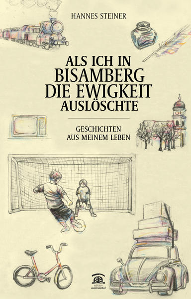 Hannes Steiner erinnert sich an seine Kindheit in Bisamberg. Es geht unter anderem um das erhebende Gefühl, zum ersten Mal die Kirchenglocken läuten zu dürfen und um den tragischen Augenblick, als er "in Bisamberg die Ewigkeit auslöschte". Die vielen Bombentrichter in Korneuburg, die Angst vor den Russen und qualvolle Momente im Krankenhaus seiner Geburtstadt werden ebenso beschrieben wie eine Waschmaschine auf Rädern, das erste Fernsehgerät sowie das Wunder des Vierteltelefons. Gebührender Raum ist auch jener Fußballwiese gewidmet, aus der sich der Vorläufer des 1. FC Bisamberg entwickelte.