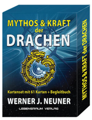 Tief im Inneren der Mutter Erde schlüpft der Drache aus seinem Ei. Dort wächst er heran und entwickelt seine Kraft . Sein gesamtes Wesen ist vollkommen eins mit der Erdenmutter. Er denkt, fühlt und liebt genauso wie sie. Dann steigt er empor und setzt zu seinen Drachenflügen an. Er erhebt seine Stimme zu berührenden Liebesliedern. Das sind die Liebeslieder der Erdenmutter an den Menschen, die der Drache durch seine Flugbahnen zum Ausdruck bringt. Um diese Liebeslieder geht es in diesem Orakelset. Sie haben eine außergewöhnliche Tiefenwirkung auf unsere Seele und unseren Geist. Wenn wir uns darauf einlassen, besitzen sie die Kraft , uns zu begeistern und unser Leben mit Schönheit zu erfüllen.