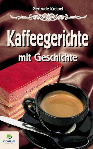 Gertrude Kreipel bringt uns in ihrem Buch auf amüsante Weise Kaffeegerichte mit ihrer Geschichte näher. Ob es sich um die Metternich-Melange, den Franziskaner, die Esterházytorte, den Seelentröster oder den Kaffee Schratt handelt -, hinter Rezepten steht oft eine Geschichte, ein interessantes Ereignis, eine heitere Anekdote. So wird z. B. geklärt, warum eine Melange für Kaiser Franz Joseph 2 Gulden statt einigen Kreuzern kostete, oder es wird klar, wie die Sachertorte zu ihrem Namen kam und warum der Kaffee, den die Wiener Fiaker tranken, Einspänner heißt. So werden sowohl Kaffee- als auch Mehlspeis- und Anekdotenfreunde in diesem Buch auf ihre Rechnung kommen.