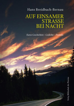 Der Sportsmann, Schriftstellerkollege und Olympionike Hans Breidbach-Bernau ist Autor hunderter journalistischer wie poetischer Arbeiten. Es gehört entschieden zu den Vorzügen des von ihm gewählten Erzählgenres, uns nicht andauernd gängeln, an der Nase herumführen zu wollen oder diese nicht fortwährend auf einzelne Tatsachen zu stoßen. Was dieses Erzählgenre vielmehr auszeichnet, das ist die Gelassenheit, mit der es dem Leser ausreichend Raum für Eigenaktivitäten bietet, mehr Freiraum für ein schlagartig einsetzendes intuitives Erkennen. Jede richtige kurze Geschichte, eine, die ihre Namen wirklich verdient, kann nicht mehr oder weniger sein als ein Stein des Anstoßes.