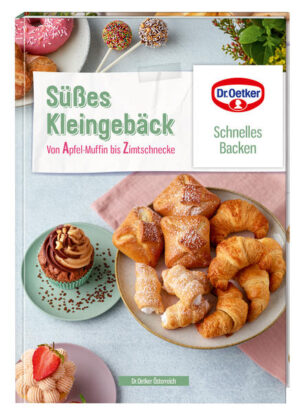 Es muss nicht immer eine aufwändige Torte oder ein großer Kuchen sein. In diesem Buch warten viele kleine Naschereien darauf, von Ihnen entdeckt zu werden. Egal, ob als Nachspeise am Wochenende, als köstliche Mitbringsel, für den Kindergeburtstag oder auch mal als "Sweet Table" für einen besonderen Anlass: Süßes Kleingebäck bringt jede Menge Abwechslung auf unsere Kuchenteller. Kleingebäck ist im Grunde alles, was in eine Hand passt: schokoladige oder fruchtige Muffins, cremige Cupcakes, aber auch traditionellere Rezepte wie Mini-Schaumrollen, Zimtschnecken oder Nuss-Stangerl. Alle Rezepte in diesem Buch sind einfach und gelingsicher beschrieben und mit einem Foto versehen, das Lust aufs BAcken macht.