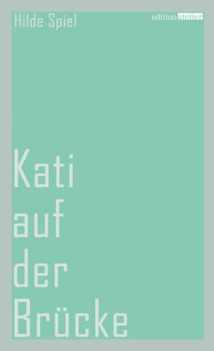 Hilde Spiel war nicht älter als 22, als sie Kati auf der Brücke veröffentlichte, in dem sie von der ersten Liebe der jungen Katharine Klaudy zum Fotojournalisten Piet Stuyvesant erzählt. Spiel zeichnet dabei ein vielschichtiges und sprachlich eigenwilliges Bild ihrer eigenen jungen Generation zu Beginn der 1930er-Jahre auf der Suche nach Glück, gesellschaftlicher wie beruflicher Anerkennung und selbstsicherer Liebe. Die junge Autorin schreibt mit großer Leichtigkeit, Sensibilität und Humor. Sie unterhält, ohne trivial zu werden. Der Roman erschien erstmals im Jahr 1933, in dem Hilde Spiel auch der damals verbotenen Sozialdemokratischen Arbeiterpartei Österreichs beitrat, und ist der Beginn ihrer Romantrilogie, die mit Verwirrung am Wolfgangsee (1935) und Flöte und Trommeln (1947) fortgesetzt wurde. 1934 wurde Hilde Spiel für Kati auf der Brücke mit dem Julius-Reich-Preis für junge AutorInnen ausgezeichnet.