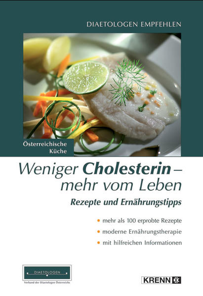 Ein erhöhter Cholesterinspiegel ist einer der Hauptrisikofaktoren für Herz-Kreislauf-Erkrankungen. Durch richtige Ernährung und bewussteren Lebensstil kann man persönlich sehr viel dazu beitragen. Dieser Ratgeber hilft Betroffenen, sich cholesterinarm zu ernähren, ohne auf gutes Essen und Trinken verzichten zu müssen.