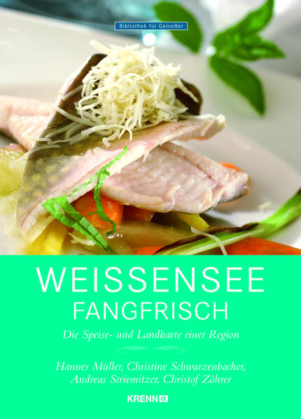 Um das Naturjuwel Weißensee hat sich in den letzten Jahren eine der innovativsten regionalen Küchen Österreichs entwickelt. Müller, Schwarzenbacher, Striemitzer und Zöhrer - 4 Protagonisten des Aufstiegs des Kulinarikums Weißensee stellen ihre Interpretation der Kärntner Küche vor, die durch die kreative und ehrliche Zubereitung heimischer Produkte zum Genießen und Nachkochen einlädt.