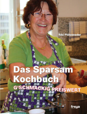 Warum teuer und mühsam, wenn es auch günstig und einfach geht? Riki Plötzeneder ist Köchin mit Leib und Seele. Sie wählte für das Sparsam-Kochbuch Rezepte aus, die ohne große Mühe nachzukochen sind und wunderbar schmecken. Die Kosten für Zutaten pro Person belaufen sich auf höchstens 0,80 bis 1,30 Euro, bei den meisten Speisen sind sie weitaus geringer. Gesunde Hausmannskost aus heimischen Produkten - das entlastet nicht nur den Geldbeutel sondern auch das Klima.