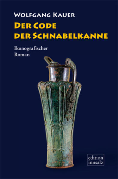 Die schönste und wichtigste antike Schnabelkanne der Welt wird hier in Romanform wiedererweckt. Der Autor erklärt alle Motive, Ornamente und Figuren(gruppen) der keltischen Kannenerzählung und stellt darüber hinaus eine inhaltliche Verbindung zur mittelalterlichen muspilli-Handschrift des Salzburger Erzbischofs Adalram und damit zu Regensburg her. Aber auch zu Tirol, München, Stuttgart, Darmstadt und zur Region Frankfurt gibt es wesentliche Verbindungen. Wahrheit und Fiktion durchdringen einander: Als die bronzene Schnabelkanne vom Halleiner Dürrnberg eines Tages auf mysteriöse Weise verschwindet, wird Kunststudent William, der seine Doktorarbeit darüber schreiben will, in die Rolle eines Privatdetektivs gedrängt. Mithilfe eines ungewöhnlichen Freundes und seiner intelligenten Partnerin Eleonor versucht er das Krimi-Rätsel zu lösen, da tritt mit Semele eine neue Frau in sein Leben und es kommt zu einer überraschenden Wende. Autor Wolfgang Kauer lebt und arbeitet als Gymnasiallehrer in der Stadt Salzburg und unterrichtet auch an der Linzer Anton Bruckner-Kunstuniversität. Er hat sich im Rahmen seines Studiums am Salzburger Mozarteum jahrelang mit der Kanne vom Dürrnberg auseinandergesetzt. Vom weltbekannten Wiener Schriftsteller und Juror Julian Schutting wurde er bei einem anonymen Autorenwettbewerb zum besten „Salzburger Autor“ des Jahres 2010 gekürt, ein Jahr später - durch die Meraner Autorin Sabine Gruber - zum zweitbesten.