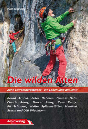 Einst gehörten sie zu den ganz Großen ihrer Zunft. Einige von ihnen schrieben sogar Alpingeschichte, wie Peter Habeler, als er zusammen mit Reinhold Messner am 8. Mai 1978 den Gipfel des Mount Everest ohne Flaschensauerstoff erreichte. Bernd Arnold war zwar in seiner Heimat, dem Elbsandsteingebirge, lange Zeit in der «vernagelten Welt» der DDR von der Entwicklung des internationalen Bergsteigens abgeschnitten, er schob aber in den heimischen Felsen die Grenzen des damals Menschenmöglichen weit hinaus. Pit Schubert war nicht nur einer der Ersten, der die drei großen Nordwände der Alpen durchstieg, er trug mit seinen Untersuchungen und zahlreichen Publikationen erheblich dazu bei, das Bergsteigen wesentlich sicherer zu machen. Und heute gehen die zehn Protagonisten dieses Buches ihrer Leidenschaft, dem Klettern und Bergsteigen noch immer nach, nicht selten in hohen Schwierigkeitsgraden. Dabei zeichnete sich ein weiteres Mal Peter Habeler aus, als er im März 2017 als fast 75-Jähriger die Eiger-Nordwand durchstieg. Otti Wiedmann hebt sich von allen anderen Spitzenkletterern dadurch ab, dass er über eine ungemein lange Zeitspanne extrem klettert. Und der 97-Jährige Schweizer Marcel Remy (Jahrgang 1923) klettert noch immer im VI. Schwierigkeitsgrad. Sein Beispiel zeigt zudem, dass auch schwere gesundheitliche Probleme - u.a. zwei Hüftprothesen und ein Herzschrittmacher - nicht unbedingt ein Hindernis sein müssen, um auch weiterhin der Bergleidenschaft nachzugehen. Seine Söhne Claude und Yves Remy zeichnen sich durch vier Jahrzehnte unermüdliche Erschließertätigkeit aus. Die Porträts von Walter Spitzenstätter und Oswald Oelz runden dieses wunderbare Werk von Ulrich Remanofsky ab und zeigen, warum Bergsteigen und Klettern in ganz besonderer Weise zu allen Aspekten der individuellen Gesundheit bis ins höchste Alter beitragen können.