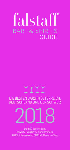 Die 550 besten Bars, bewertet von Gästen und Insidern. 470 Spirituosen und 50 Kraft Beer im Test.