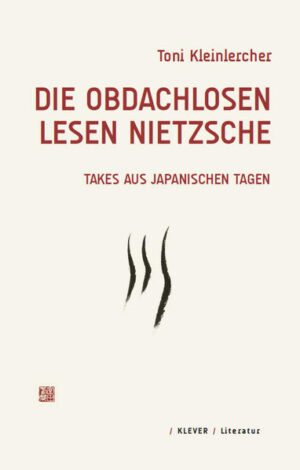 Toni Kleinlerchers Prosaminiaturen sind Reflexionen auf Beobachtungen japanischer Rituale und Alltagssituationen: Unbedeutendes, Privates, auf der anderen Seite aber auch ganz Wesentliches, vielleicht sogar Typisches. Das Beistellen von japanischen Kalligrafien, welche eine Interpretation der jeweiligen Titel dieser Texte zeigen, stellt diese „Takes aus japanischen Tagen“ in das Umfeld, dem sie entspringen. Der letzte Teil dieser Textsammlung ist Dekompositionen von Tankas in regional gemischtem Tiroler Dialekt gewidmet - eine lustvolle spielerische Auseinandersetzung mit dem ältesten literarischen Kulturgut Japans.