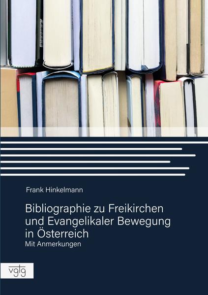 Freikirchen in Österreich erleben nicht nur ein bemerkenswertes Wachstum und bilden damit einen Gegentrend zu den klassischen christlichen Volkskirchen, auch das wissenschaftliche Interesse an der Erforschung der Geschichte und Theologie sowohl der Freikirchen als auch der Evangelikalen Bewegung in Österreich erfährt ein erfreuliches Aufblühen. Das vorliegende Buch bietet erstmals eine umfassende und kurz kommentierte Bibliographie zu Freikirchen und Evangelikaler Bewegung in Österreich.