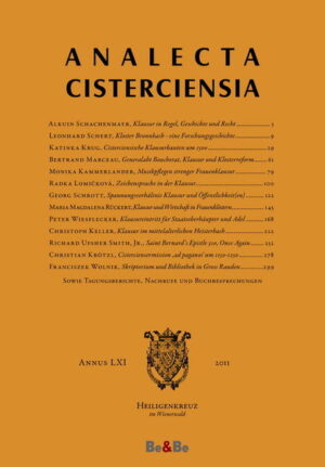 Analecta Cisterciensia 61 (2011) | Bundesamt für magische Wesen
