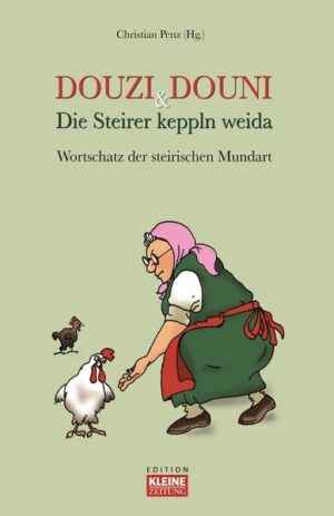 Guggarimoggn schiassn, zwischendurch da buglate Hund sein oder kuan Duda hobn: In der Steiermark ist es eine Selbstverständlichkeit, sich klar und deutlich auszudrücken. Wer genau verstehen möchte, was die Steirer so daherkeppln und was das Kulturgut Mundart ausmacht, greift zu „Douzi & Douni“. Mit mehr als 1200 Neuzugängen an Mundartwörtern und stoasteirischen Redewendungen ist der unterhaltsame und wissenswerte Sprachführer die ideale Ergänzung zum erfolgreichen Vorgänger „Leck Fett‘n“. Kommen Sie mit auf eine besondere Steiermark-Rundfahrt mit Buschenschankferrari und Pupperlhutschn, genießen Sie Einbrotenes, Boanforfalsuppn oder Oawasn. Aber Vorsicht: Konsultieren Sie bei Krawallschani und Oweichn sofort Arzt oder Apotheker!