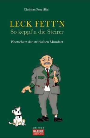 Sie finden die Orte Kikritzpotsch und Loundschba trotz des Atlas und Navi nicht? Haben Hunger, wissen aber nicht, ob Mrkn und Kraitlschmölza genießbar sind? Geschweige denn, welch gemeingefährliche Bedrohung von einem Hiahnaboggerl und seiner Soachwumsn ausgehen? Dann hilft nur noch der Griff zu Leck Fett´n! In diesem Buch erfahren Sie nämlich, wie den Steirern der Schnabel gewachsen ist. Mehr als 1100 Mundart- und Dialektwörter aus der ganzen Steiermark treffen hier auf 100 Redewendungen aus der guten alten Zeit. Ein besonderer Sprachschatz - zum Wiederentdecken für Einheimische, zum Staunen für Zugereiste.