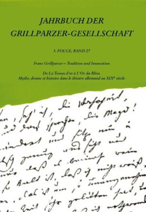 Jahrbuch der Grillparzer-Gesellschaft | Bundesamt für magische Wesen